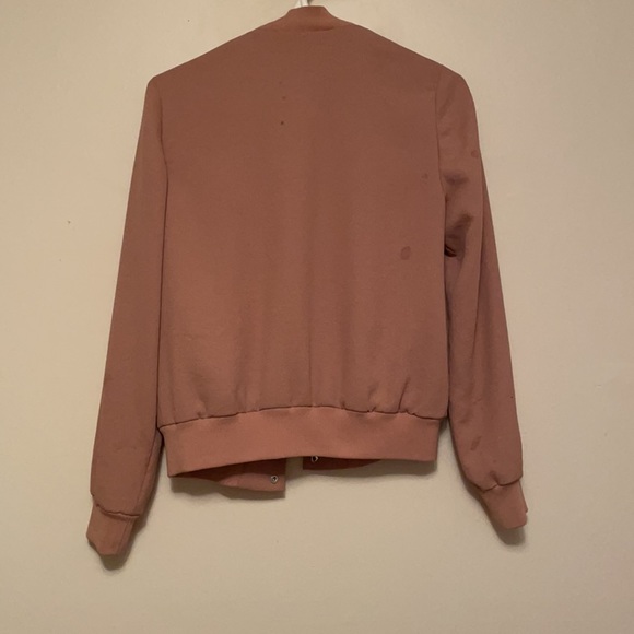 Aritzia Wilfred bomber jacket, dusty rose size S - Picture 2 of 4